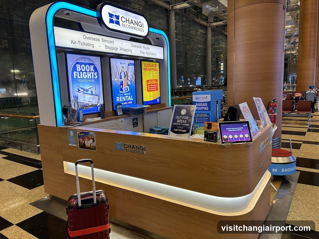 Changi Recommends Kiosk