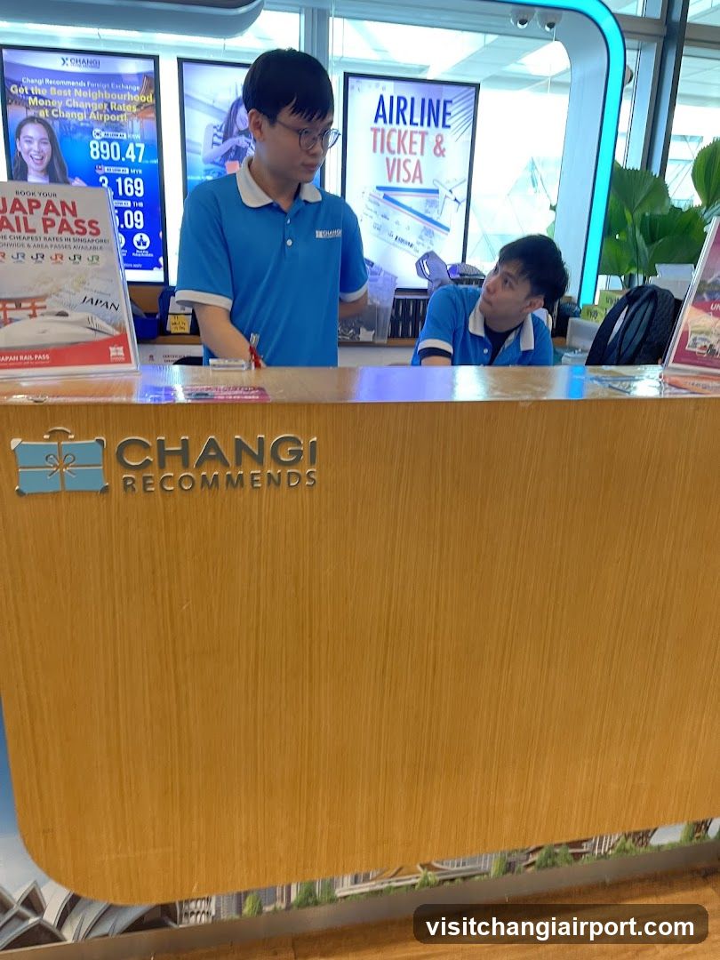 Changi Recommends Counter