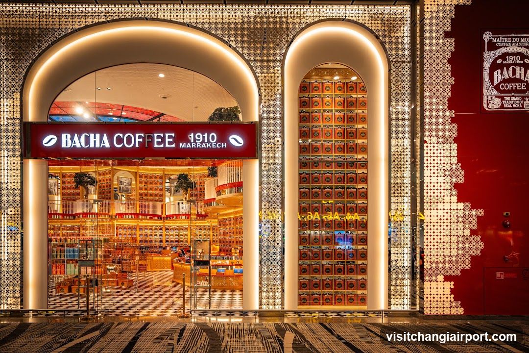 Bacha Coffee The Arch, Changi Int’l Airport Terminal 3