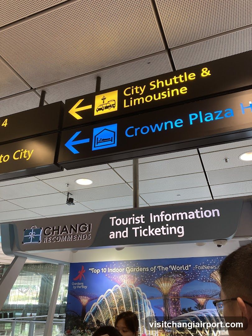Changi Airport Terminal Signage