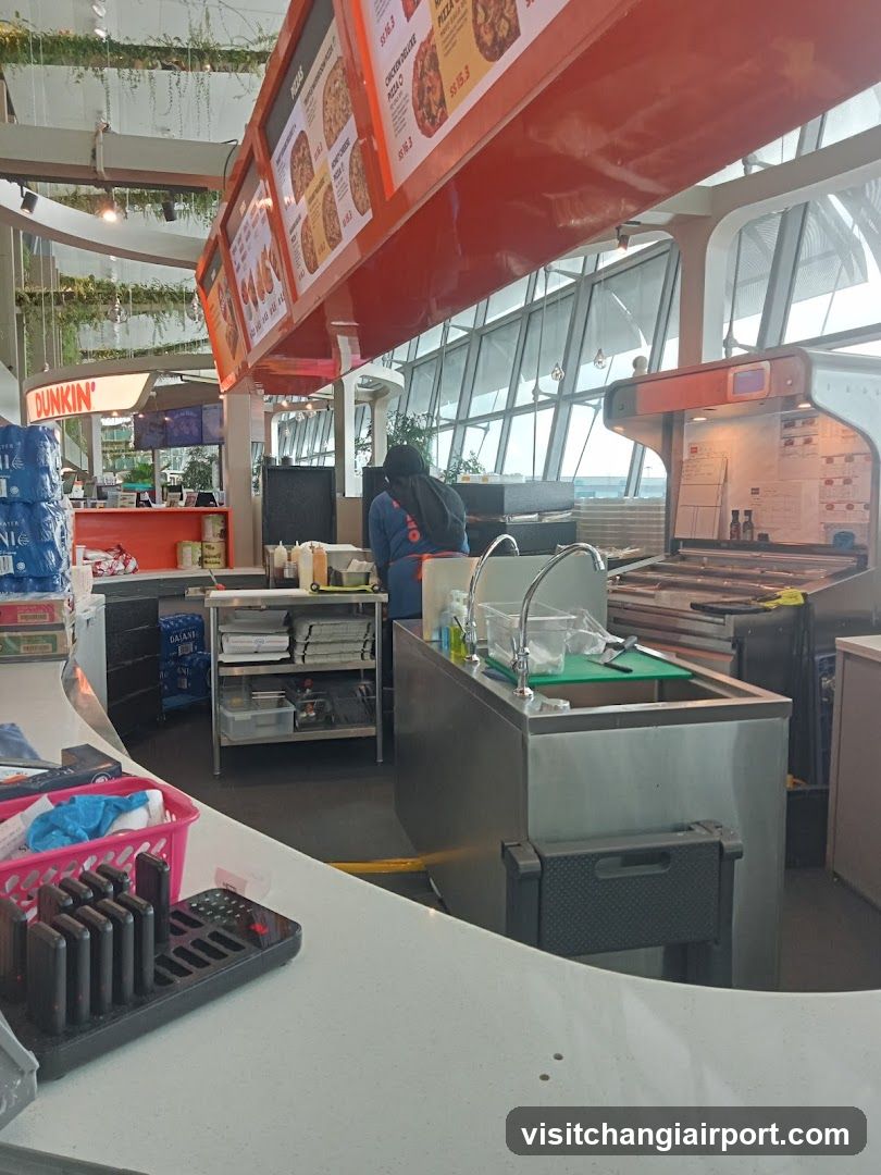 Food Service Area Interior