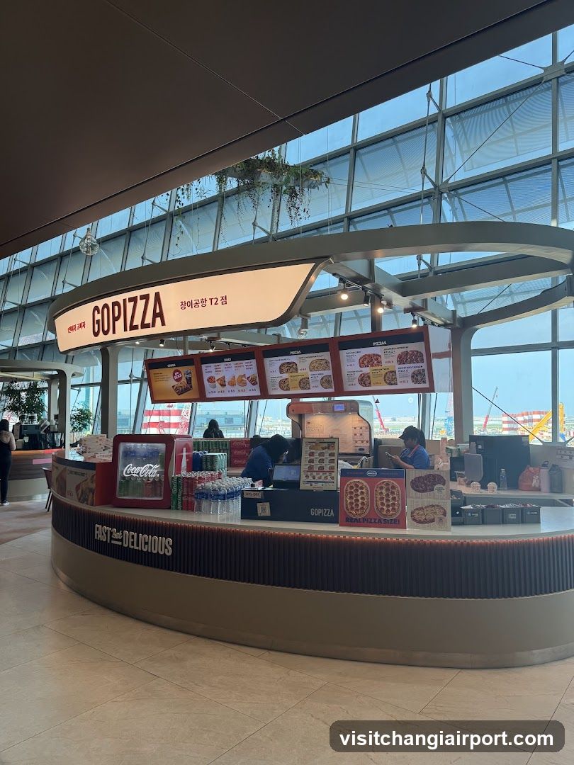 GoPizza Kiosk Interior