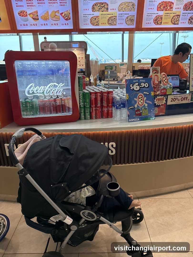 Fast Food Counter Interior