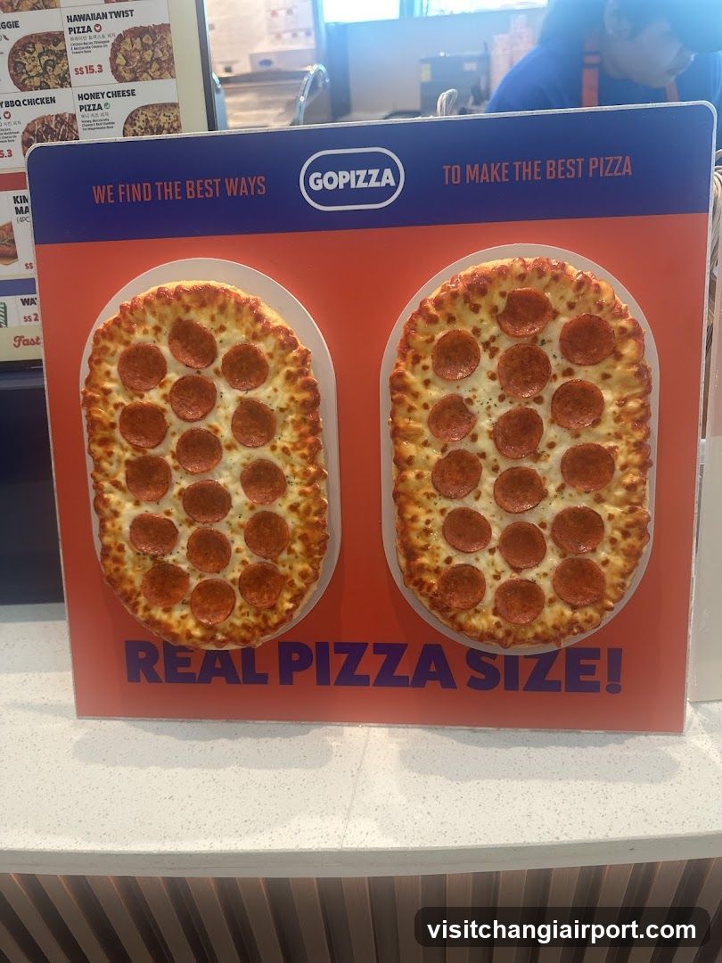 GoPizza Display Stand