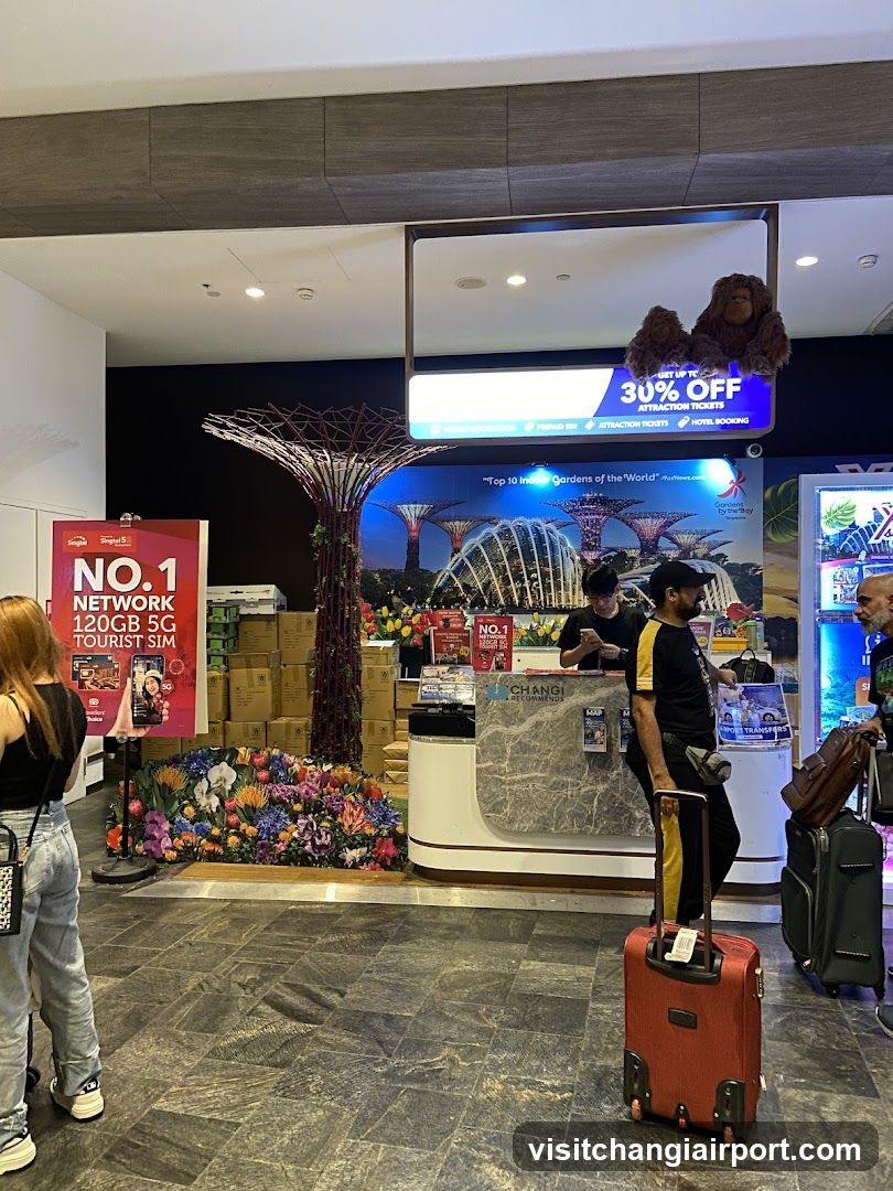 Airport SIM and Tourist Shop Interior