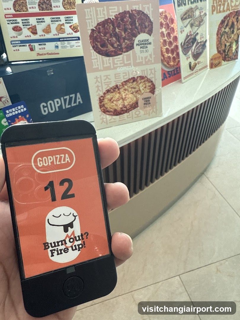 GoPizza Interior Display