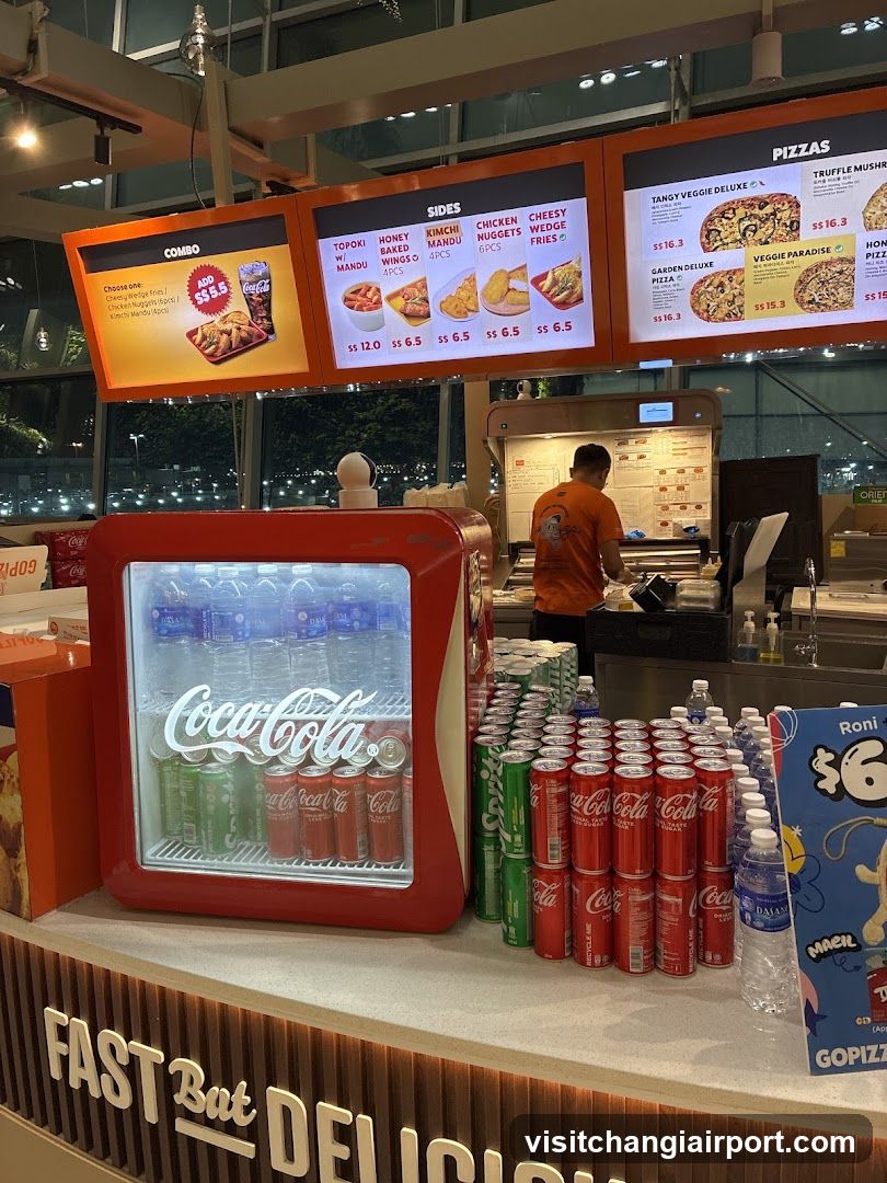 Fast Food Counter Interior