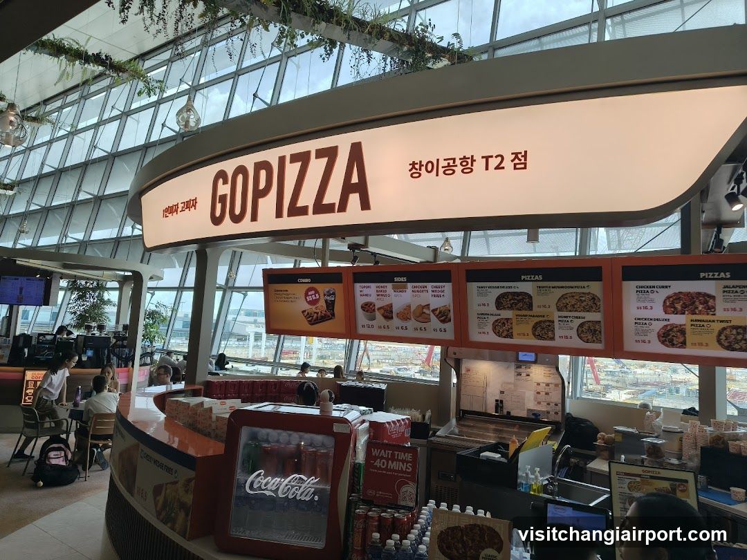 GoPizza Airport Counter
