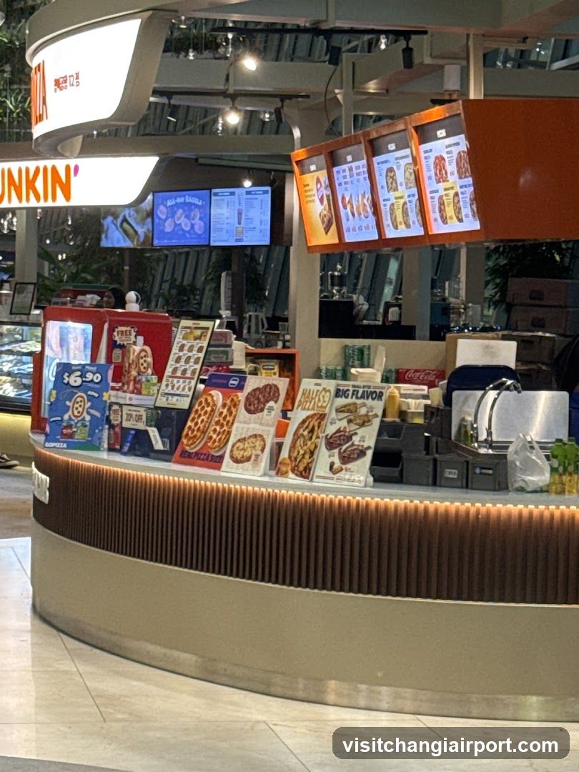 Food Court Counter Display