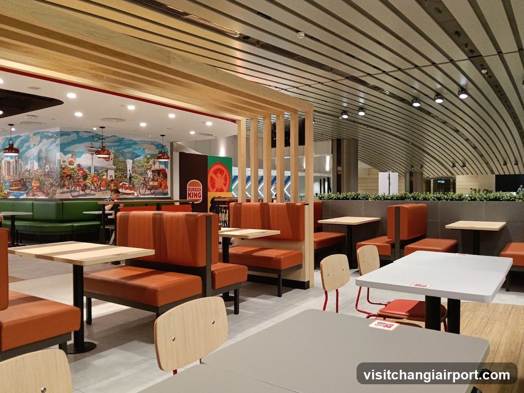 Burger King Terminal 2 Departure