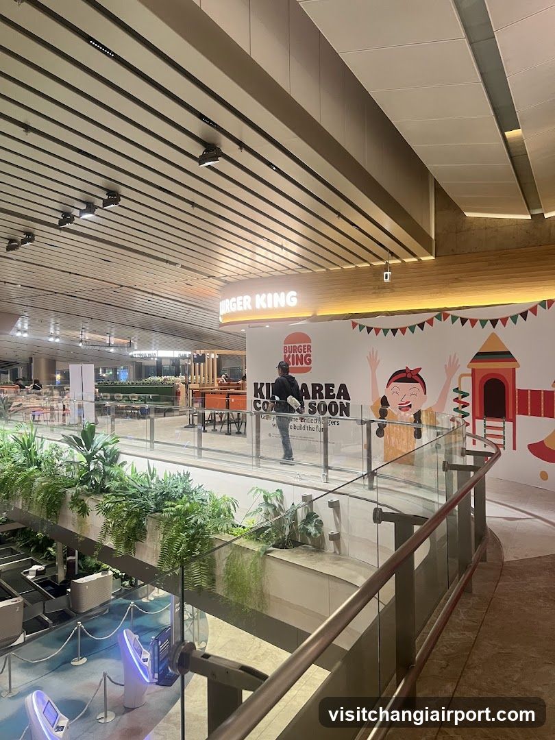 Burger King Terminal 2 Departure