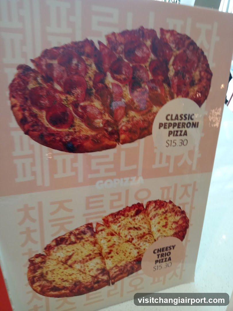 Pizza Menu Board