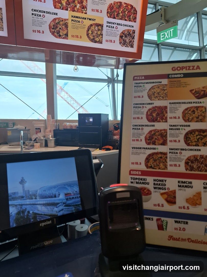 Pizza Shop Interior View