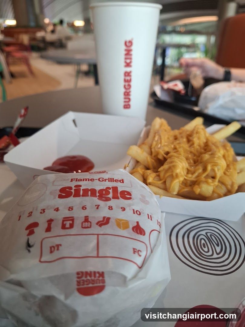 Burger King Terminal 2 Departure