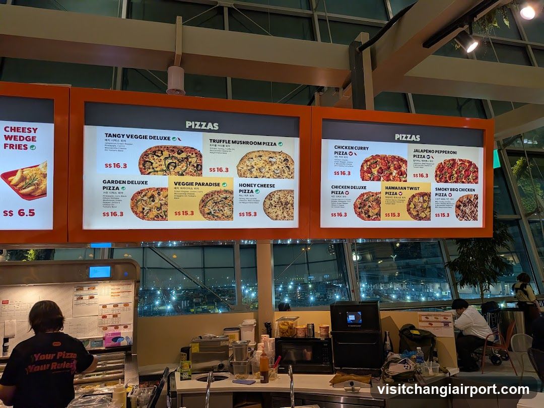 Pizza Counter Interior View