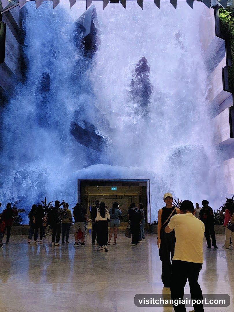 Waterfall Interior Scene