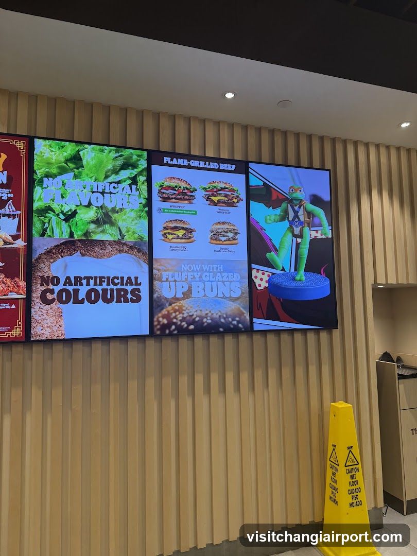 Restaurant Digital Menu Board Display