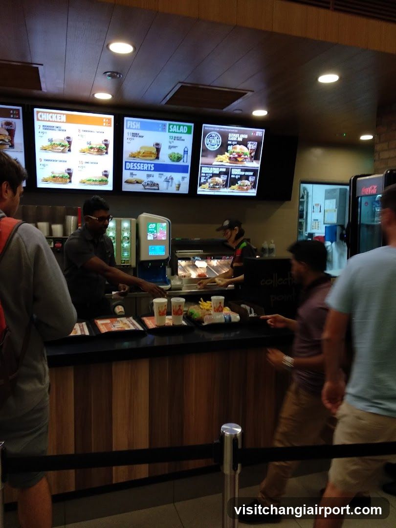 Fast Food Counter Interior