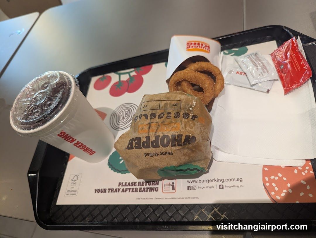 Burger King Meal Tray