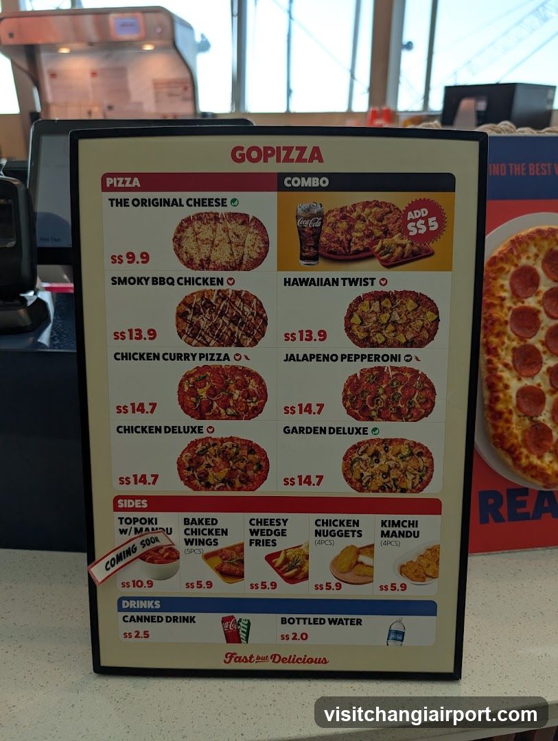 GoPiazza Menu Board