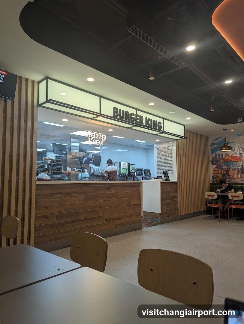 Burger King Interior View