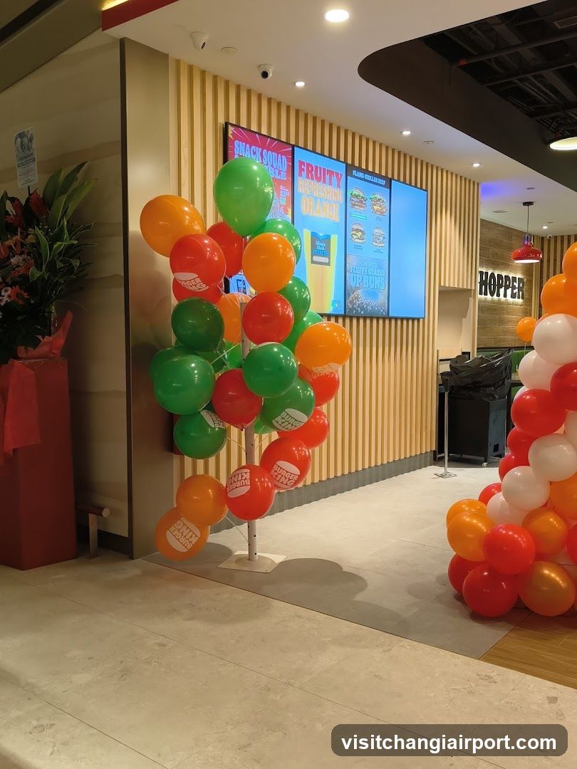 Burger King Interior Decor