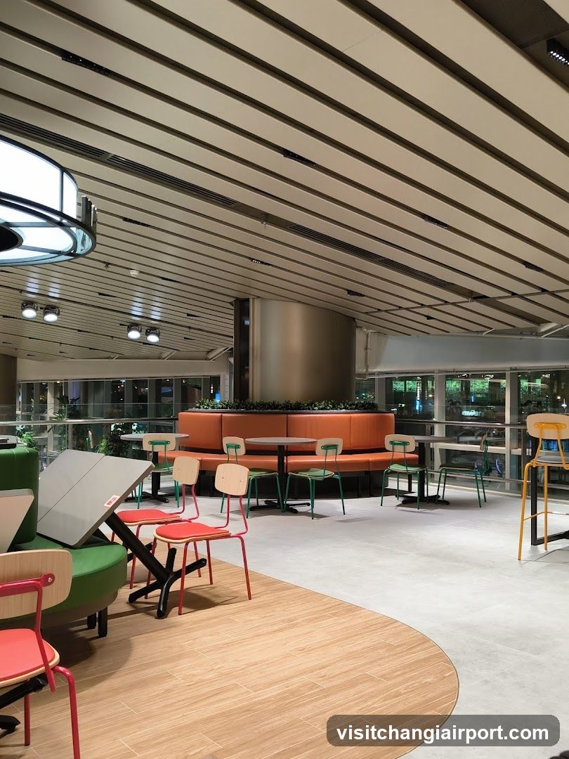 Modern Cafeteria Interior