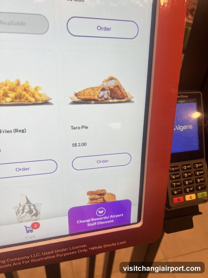 Self-Service Kiosk Display