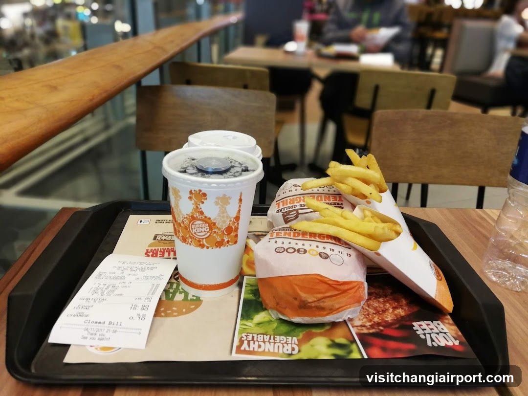 Burger King Meal Tray