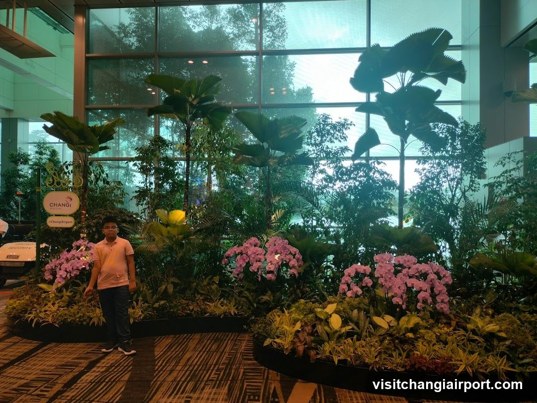 Flower Display in Indoor Space