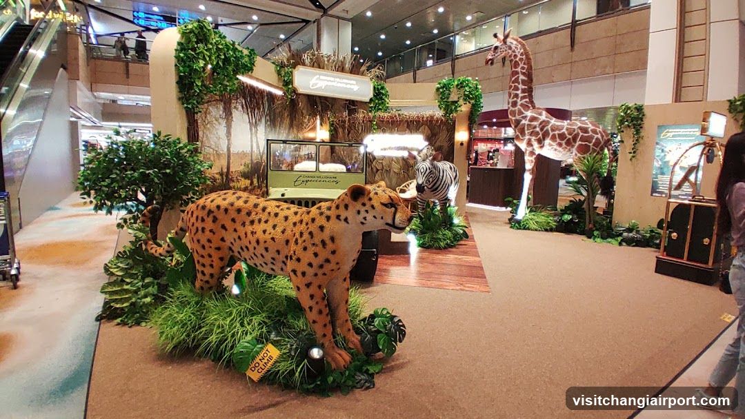 Jungle Safari Display in Mall