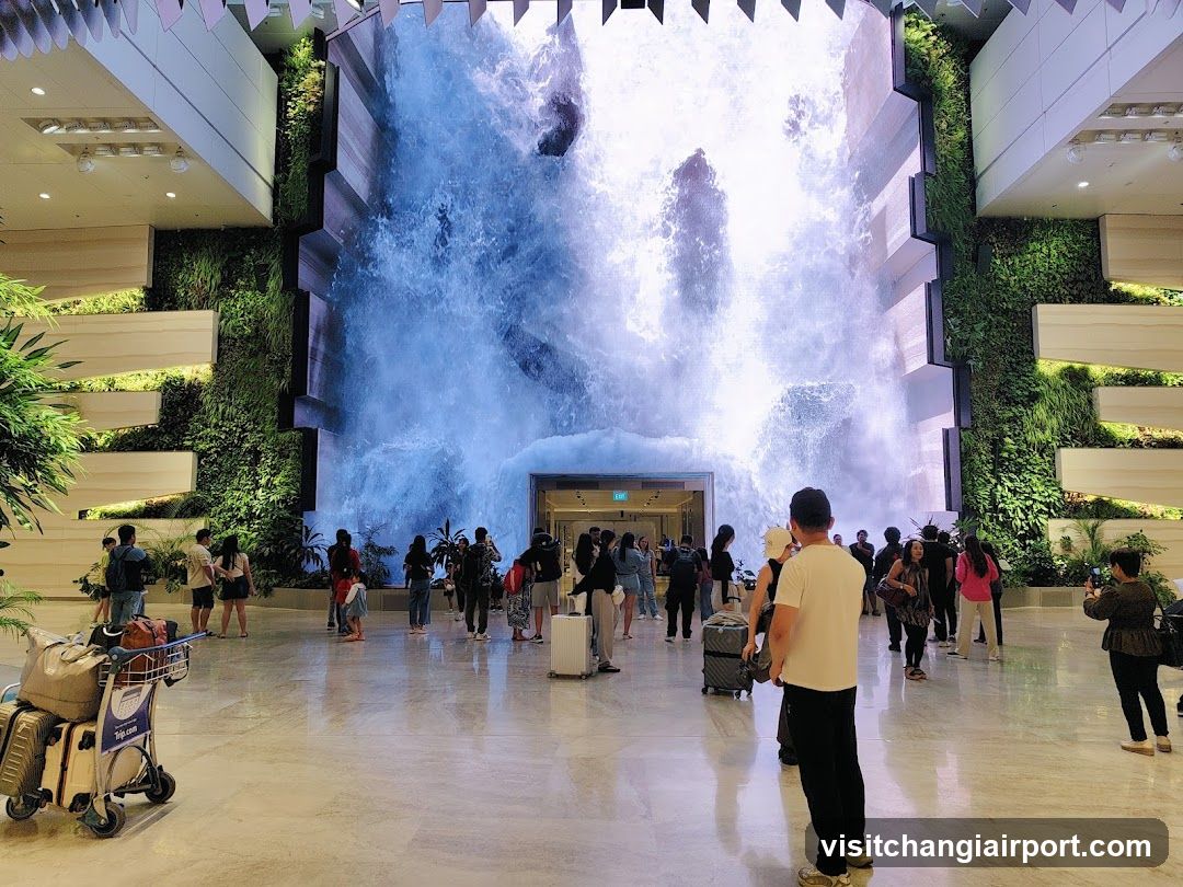 Waterfall Interior Scene