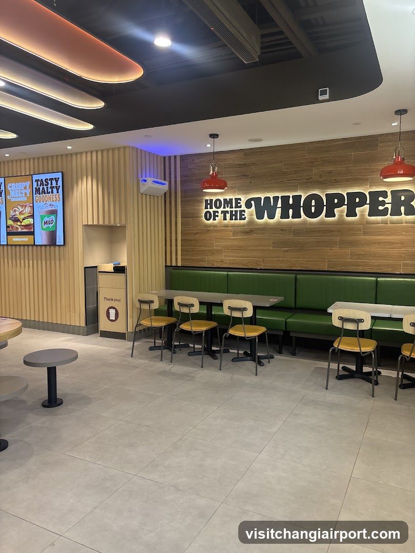 Fast Food Restaurant Interior