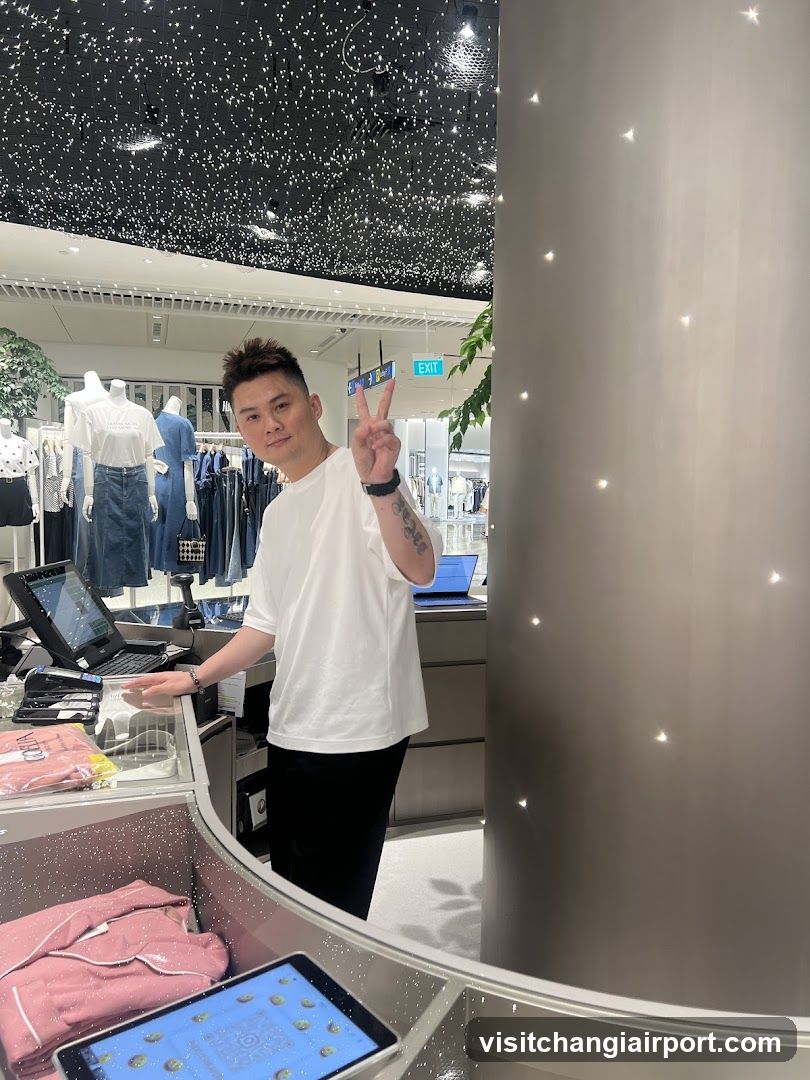 Staff in Retail Store Interior