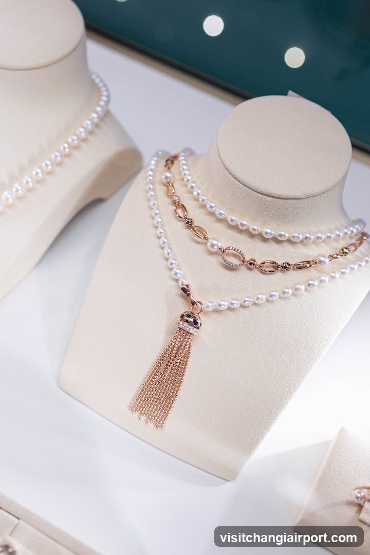 Pearl Jewelry Display