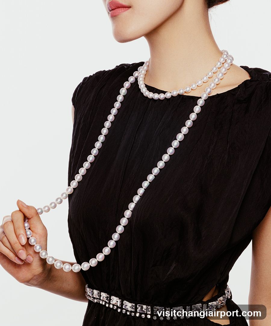 Pearl Necklace and Dress