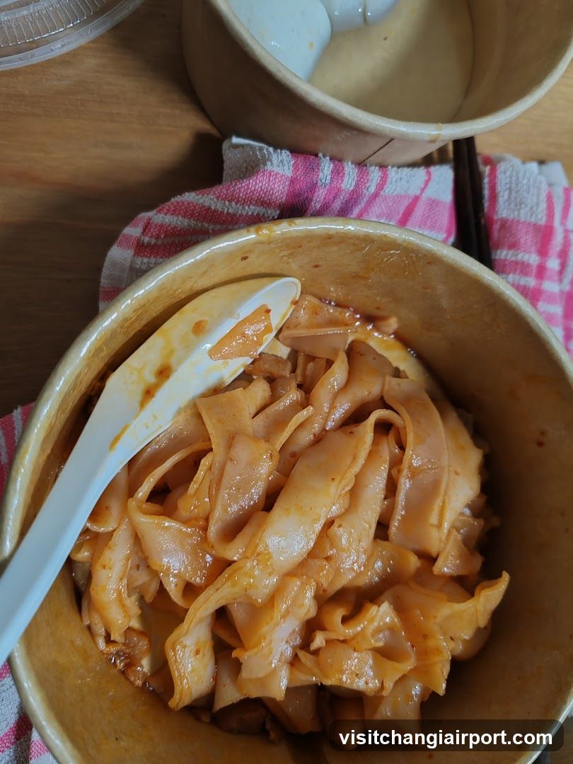 Bowl of Noodles with Sauce