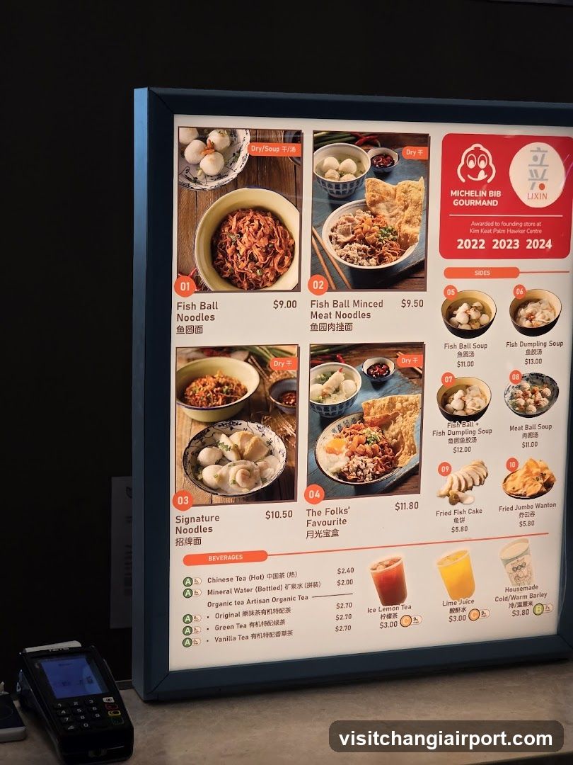 Lixin Menu Board
