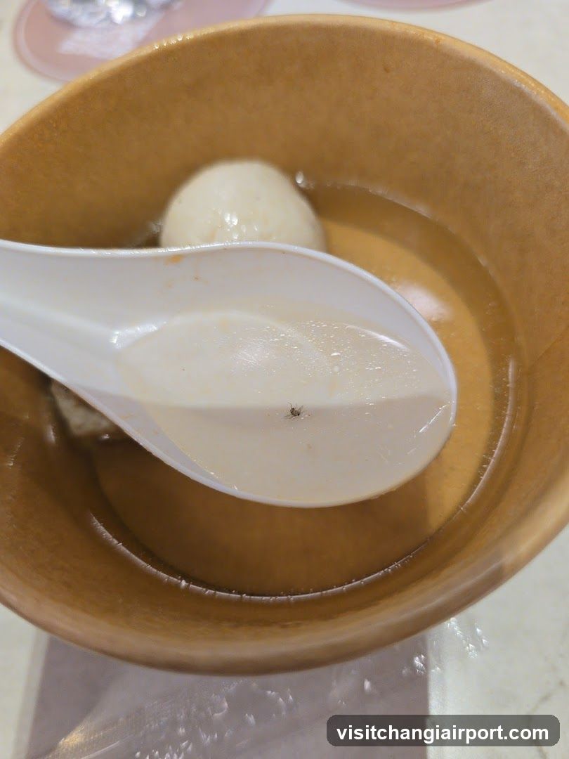Bowl of Soup with Dumpling