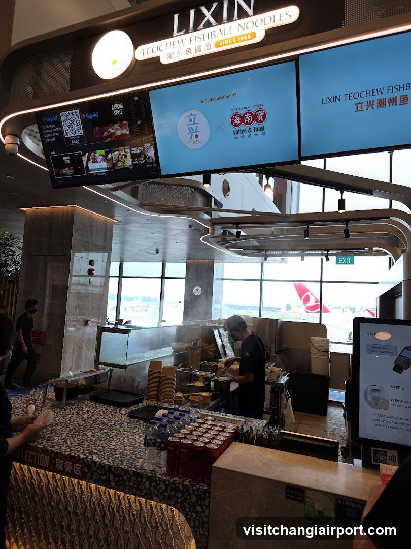 Lixin Teochew Fishball Noodles Counter