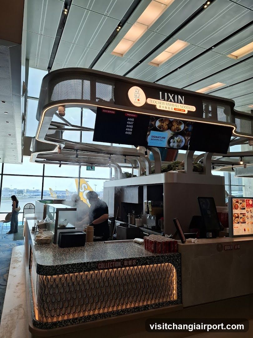 Lixin Food Court Stall Interior