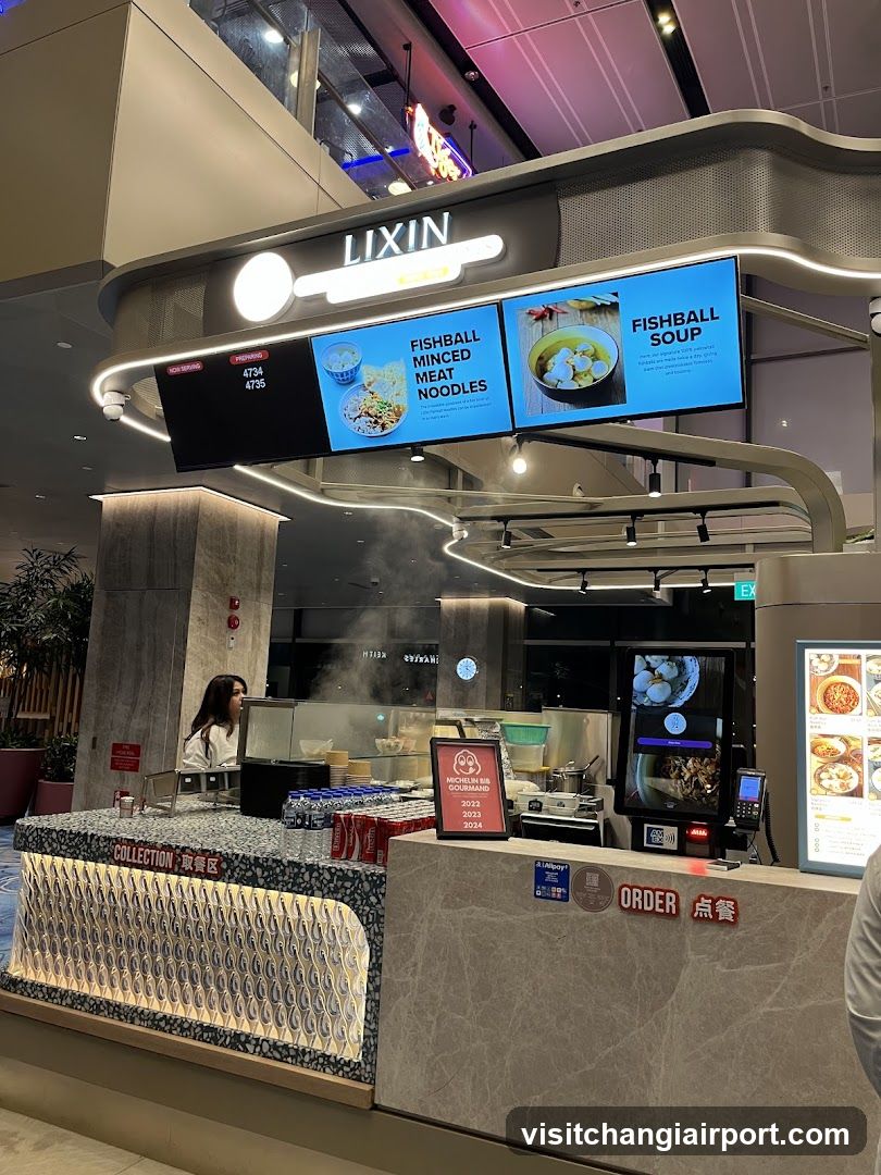 Lixin Food Stall Interior