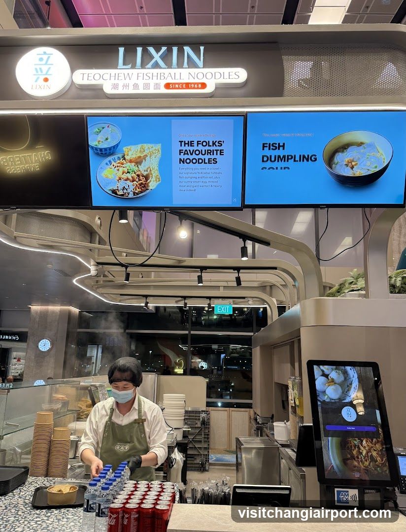 Lixin Teochew Fishball Noodles Interior