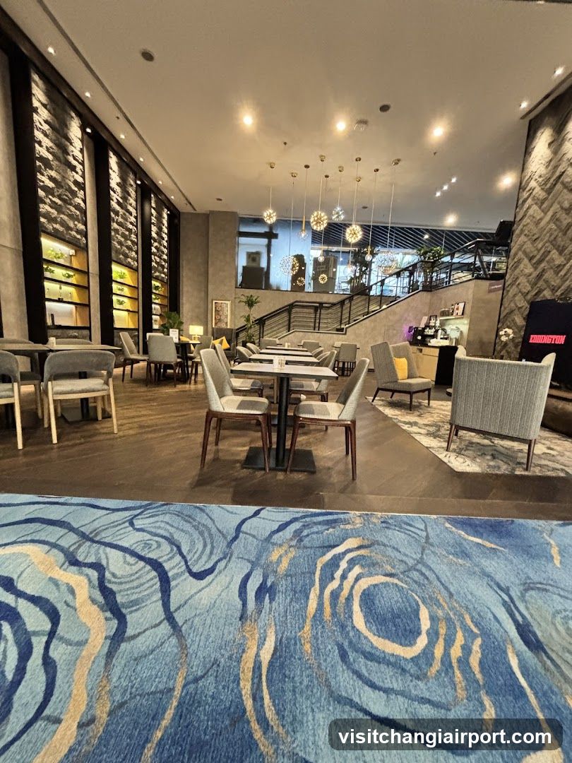 Modern Interior Space with Dining Area