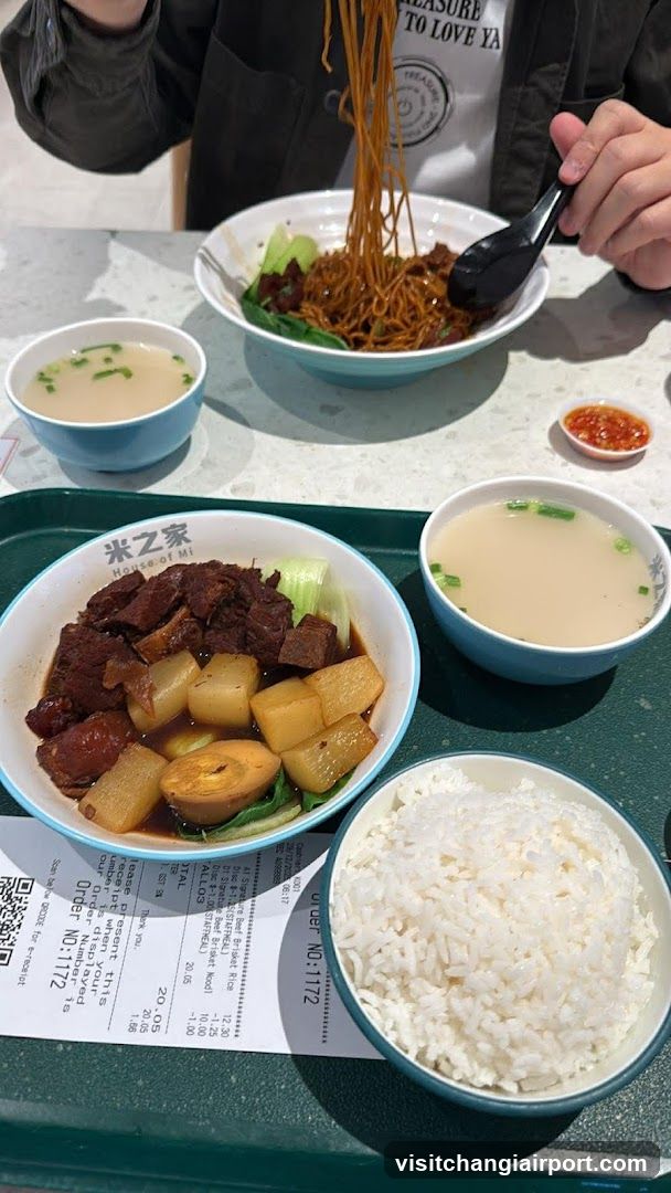 Meal at Mi Zhi Jia