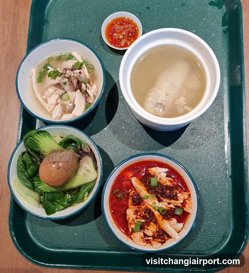 Chicken Rice Tray Meal