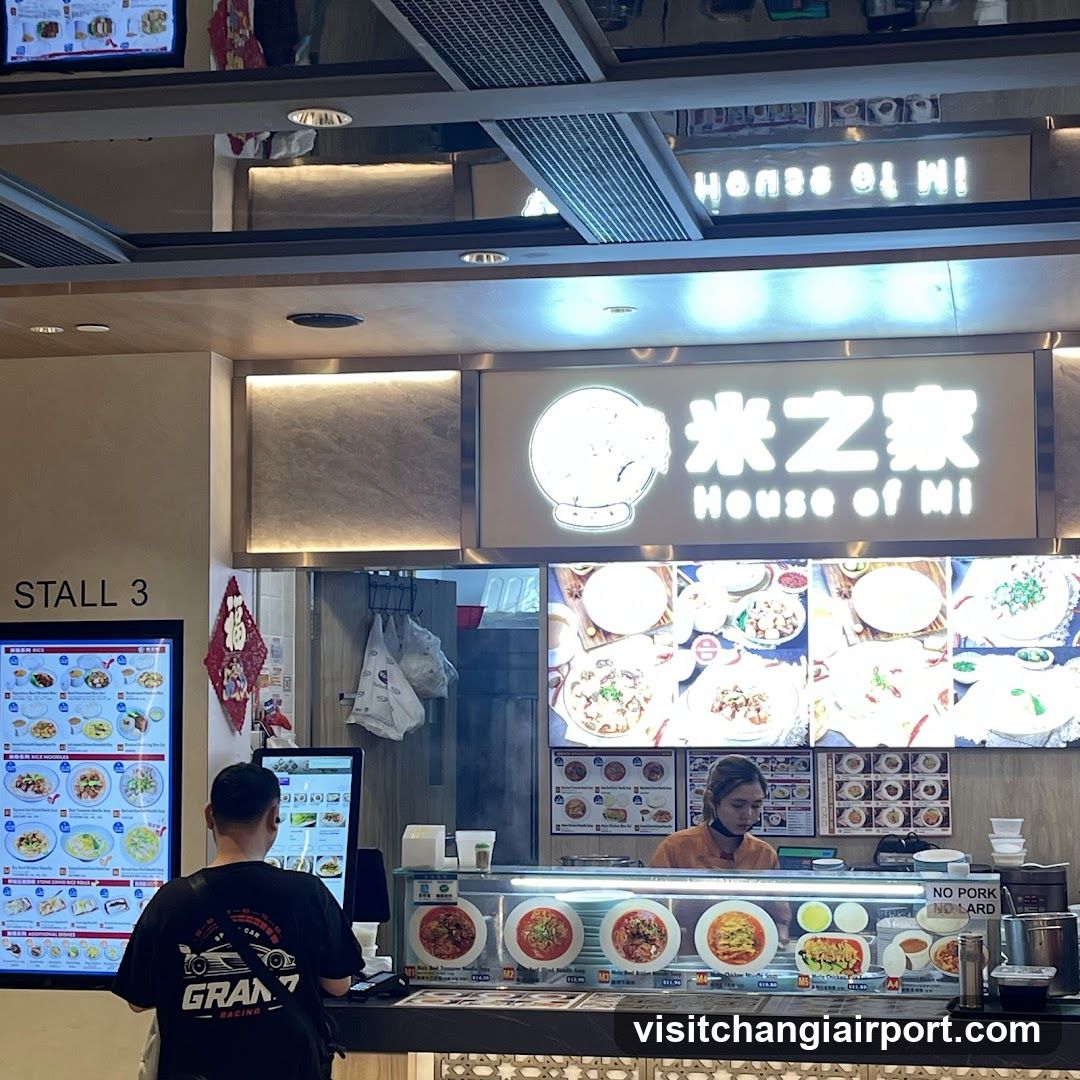 Food Stall Interior View