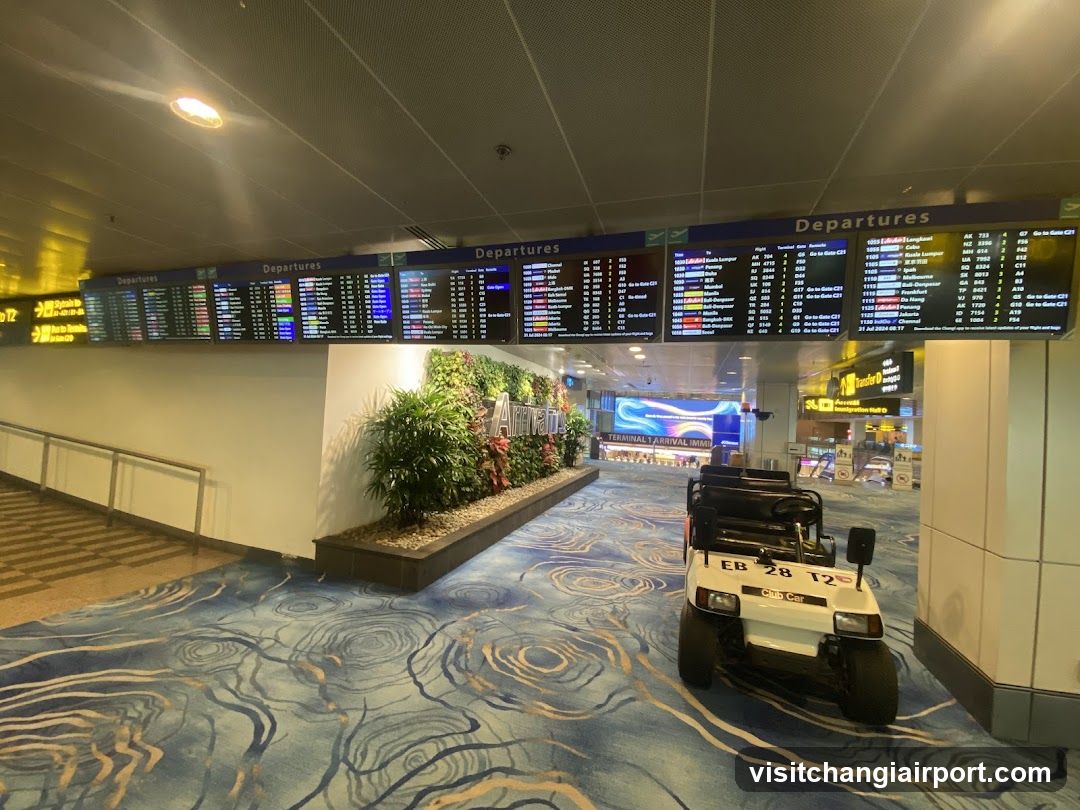 Airport Departure Hall Interior