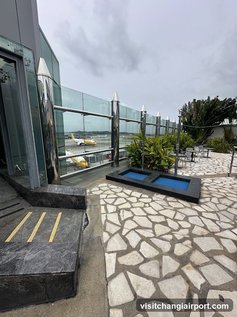 Airport Rooftop Terrace View