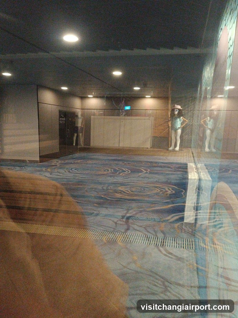 Interior Hallway with Mannequins